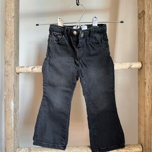 Zara Black Baby Girl Jeans (18-24mo NWT)